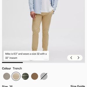 Lululemon ABC slimfit Men's Tan Pants